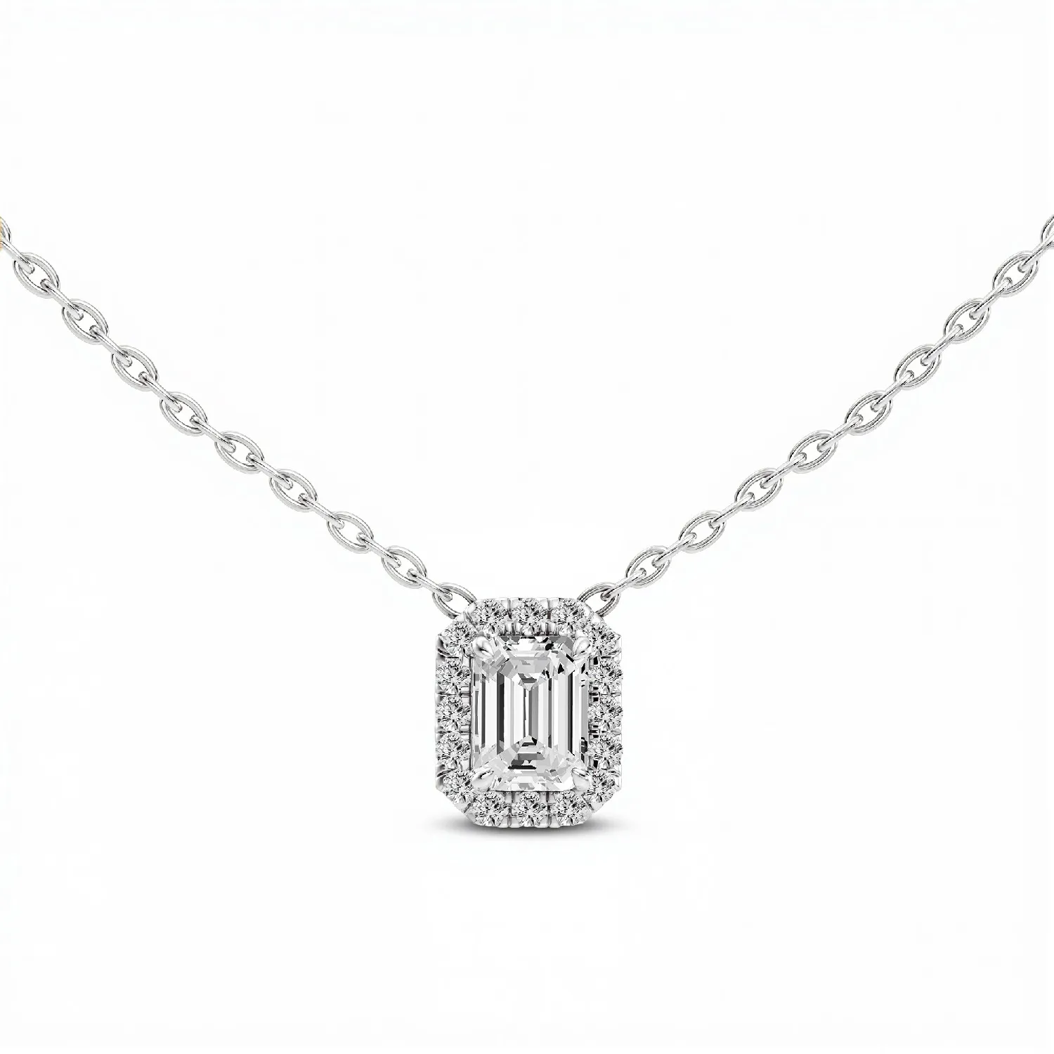 Emrald Pendant - 6X4.5 MM-FINAL-01White-_view3