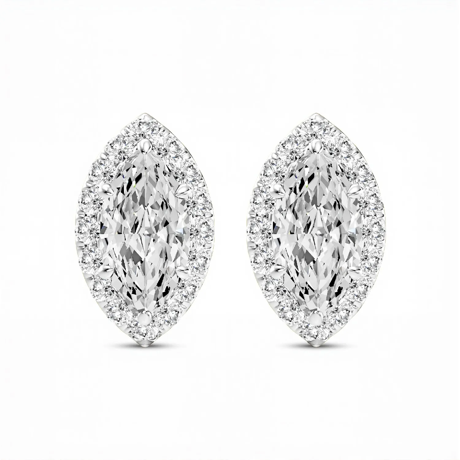 MQ Earring - 8.0X4.0(1.00cts)FINAL-01White-_view2