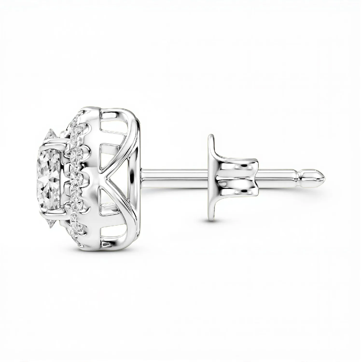 Oval Earring - 5x3 MM-FINAL-01White-_view4