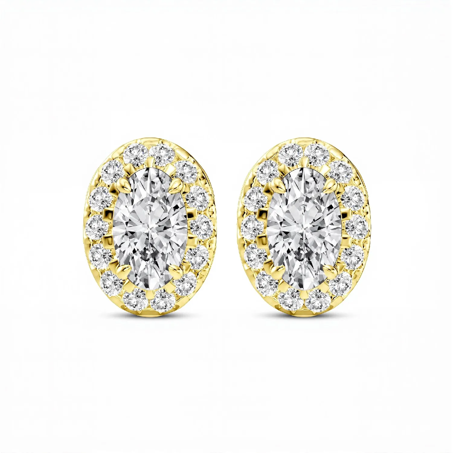 Oval Earring - 5x3 MM-FINAL-01Yellow-_view2