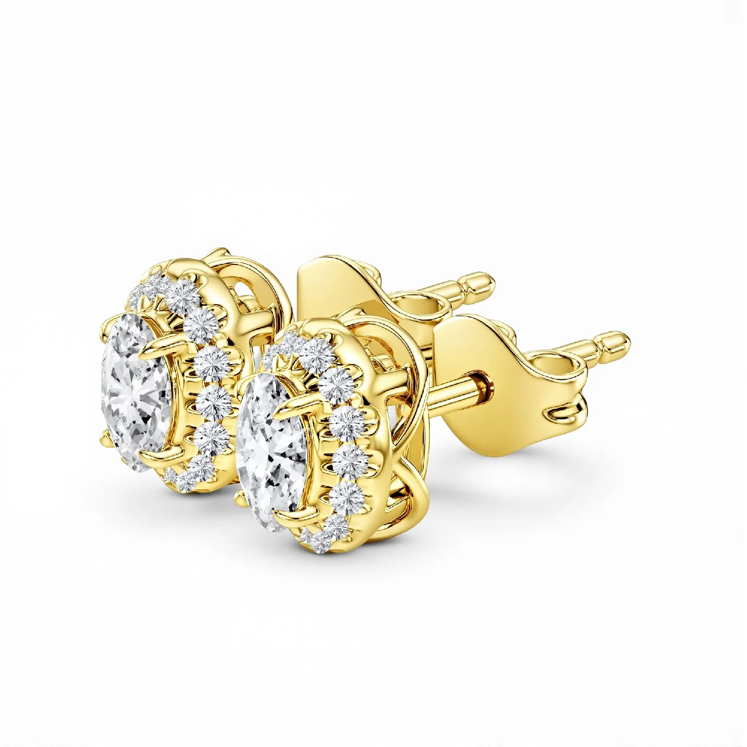 Oval Earring - 5x3 MM-FINAL-01Yellow-_view3
